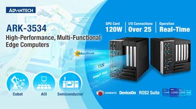 Advantech ARK-3534: A High-Performance, Multi-Functional  Edge Computer for Cobot and Semiconductor Equipment Applications